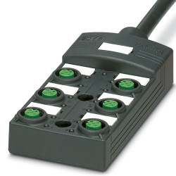 Skrzynka czujnika porty: 6 M12 kabel: 10m