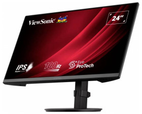 Viewsonic VG2408A Monitor EEK E (A - G) 60.5 cm (23.8 cal) 1920 x 1080 px 16:9 5 ms HDMI, DisplayPort, audio, stereo (ja