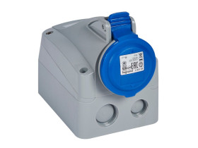 P17 TEMPRA PRO gniazdo stałe 16A 2p+z 230v ip44 555154 LEGRAND