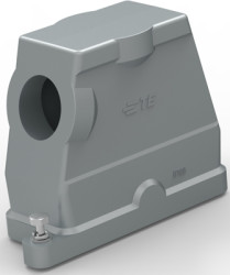 Housing, size HB16, die-cast aluminum, PG29, angled, screw locking, IP68, T1910161129-009