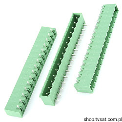 MSTBA2,5-15-G-5,08 1757378 Terminal Block 15 Pin THT PHOENIX