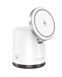 Ładowarka bezprzewodowa biurkowa 3w1 JELLICO 15W W22