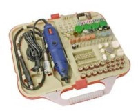 UM260.52 Wiertarka miniaturowa 230 V/ 130 W z kompletem 162 końcówek