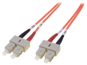 DK-2522-02 Patch cord światłowodowy OM2 SC/UPC,z obu stron 2m LSZH