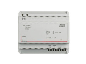 Zasilacz systemu wideodomofonowego z adapterem wideo - 1,2A - 6 modułów 346050 LEGRAND