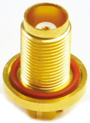 Złącze koncentryczne Montaż na płytce drukowanej Żeński 50Ω typ złącza Złącze TNC 0 to 3GHz Lutowane typ kabla LMR-200