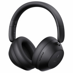 Słuchawki Nauszne BASEUS BASS 30 MAX, Bluetooth 5.3 Czarne, Bezprzewodowe