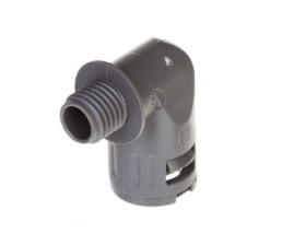 Dławnica kątowa do węża osłonowego M12 IP68 SILVYN KLICK 90 stopni 12x1,5 szara 55501120 /50 szt./