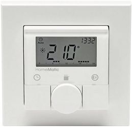 Termostat ścienny HomeMatic HM-TC-IT-WM-W-EU, 868 MHz, biały