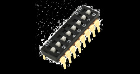 DIP switch, 8-way - Apem