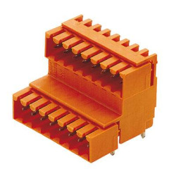 Weidmüller 1642300000 Listwa kołkowa, męska, do wbudowania, standardowa SLD 3.50 V/28/90G 3.2 SN OR BX, wire-to-board, p