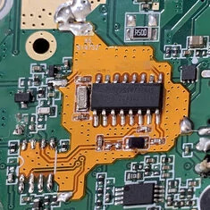 Moduł modyfikujący komponenty układu SI4732 i oscylator kryształowy w wersji FPC V2 dla Quansheng UV-K5
