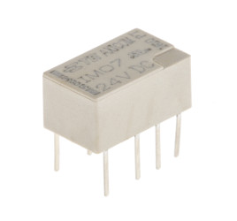 Przekaźnik sygnału, 24V dc, 2 A, DPDT, 2-polowy, montaż PCB, TE Connectivity IM