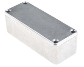 Obudowa ekranowana Srebrny, 89.1 x 35 x 30.3mm, RS PRO