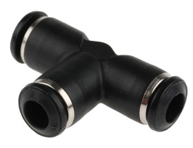 Złączka pneumatyczna Wciskane 6 mm Wciskane 6 mm RS PRO Szybkozłączka wtykowa