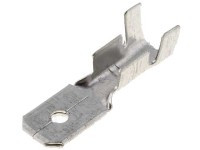 KON-D-M25/10 Konektor męski, zaciskany na kabel od 1mm2 do 2.5mm2 - ocynkowany 6.5 (6.3) mm - kpl. 10 szt