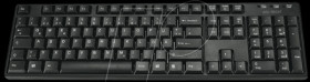 Keyboard - USB - black