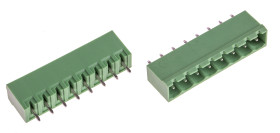 Klucz polaryzacyjny 8 -pinowe raster 5mm Przewlekany Męski RS PRO