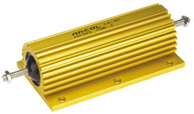 Rezystor do montażu w obudowie 75Ω 300W ±5% Arcol ±100ppm/°C drutowy Osiowe