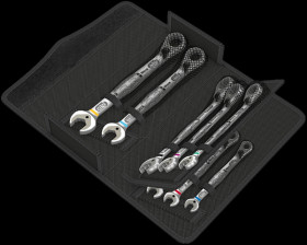 WERA 05020093001 Set of Joker ratcheting combination wrenches, Switch 8 pcs.