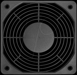 LZ 32 P Plastic protective grille for 80 x 80 mm fan