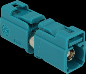 89856 HF adapter, FAKRA Z socket &gt; FAKRA Z socket