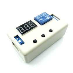 Przekaźnik czasowy z opóźniaczem timerem w obudowie 24V wyzwalany "+"