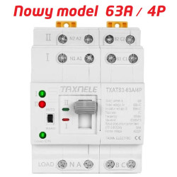 Automatyczny Przełącznik Zasilania 63A/4P
