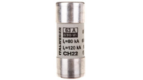 Wkładka Bezpiecznikowa Cylindryczna 22X58mm 63A Gg 690V Ch22p /Z Wybijakiem/...