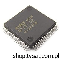 MSM7731-02 PCM CODEC SMD-QFP64 OKI
