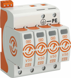 OBO Bettermann 5093518 V50-4+FS-280 Kontroler 50 kA 1 szt.