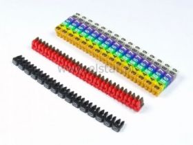 Oznaczniki numeryczne 0-9, przewód 2mm