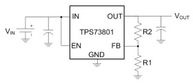 1-A, 20-V, adjustable low-dropout voltage regulator with reverse current and voltage protection