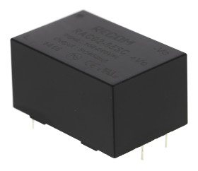 Zasilacz impulsowy nap. wyjściowe: 5V dc 2W 400mA 1 wyjście nap. wejściowe: 90 → 277V ac Do montażu na płytce