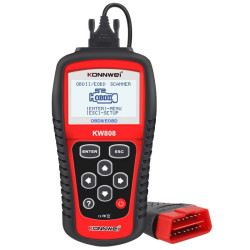 Interfejs diagnostyczny KW808 Konnwei OBD2, Skaner, Miernik diagnost.