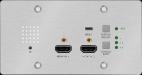 PT-HDBT-703-TXWP-F HDMI and USB extender, Wallplate, 4K 60 Hz, 40 m