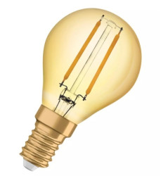 Żarówka LED Vintage 1906 LED CL P FIL GOLD 22 non-dim 2,5W/824 E14 4058075290815
