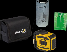 19033 Cross-line plumb laser LAX 300 G, 4-piece set