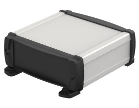 BOPLA ELP 1240-0100 DW (83124100.S7) - profil aluminiowy zamknięty z pokrywą do montażu naściennego (120 x 42 x 100 mm)