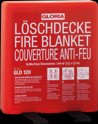 002515.1212 Fire blanket, 120 x 120 cm