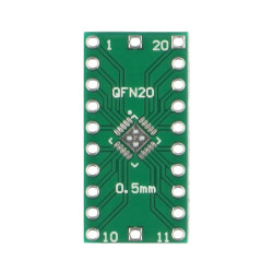 Adapter PCB QFN20 na DIP20