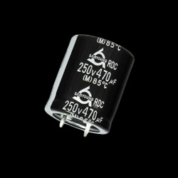 KE 470uF 250V 25.4x30 85°C RM10mm SamYoung Electronics RoHS