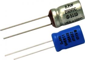 511D Aluminum Capacitors General Purpose, Miniature, Radial Lead