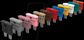 340035-58V Car fuse, standard, 58V, 40A, amber