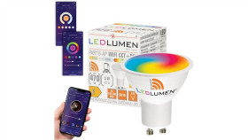 Żarówka Led Par16-Ap Gu10 5W Led Wifi Cct+Rgb