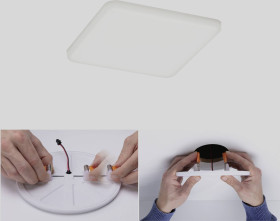 Oświetlenie wewnętrzne LED Paulmann EB Panel Veluna VariFit 92397 8.50 W