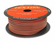 Kabel głośnikowy 2 x 1,5 CCA czarno-czerwony LEXTON