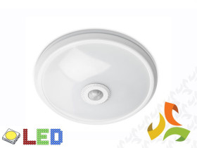 Oprawa plafoniera LED z czujnikiem ruchu ITALIA 12W 900lm 4000K IP20 biała OS-ITL12W-LED GTV