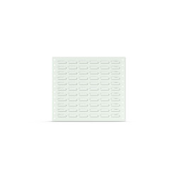 Szafka z panelami ażurowymi głębokość 19mm szerokość 525mm wysokość 457mm Jasnoszary Stal Bott