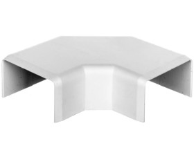 Pokrywa kątowa LHD 25x15mm biała 8693